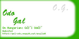 odo gal business card